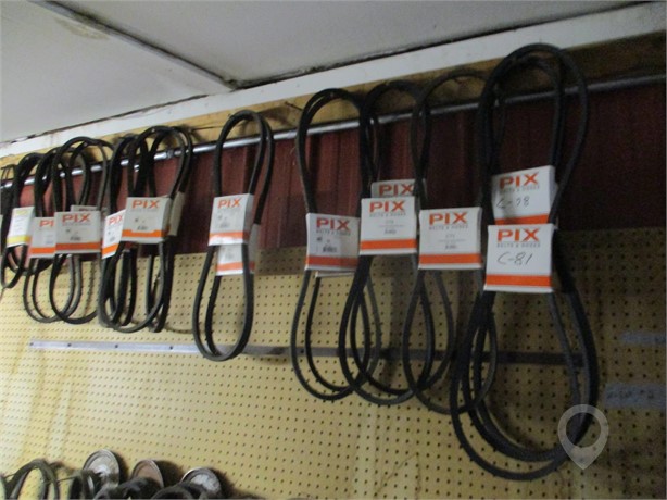 PIX NEW BELT INVENTORY New Parts / Accessories Shop / Warehouse auction results