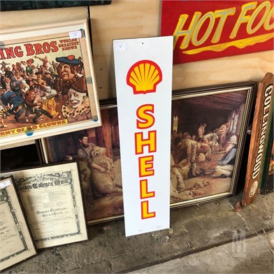 A Perspex Shell Advertising Sign Otros Artículos Para La - how to make money fast in bakers valleyroblox
