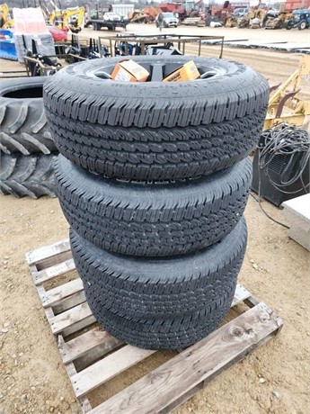 TIRES & RIMS 275/70R18 Used Tyres Truck / Trailer Components auction results