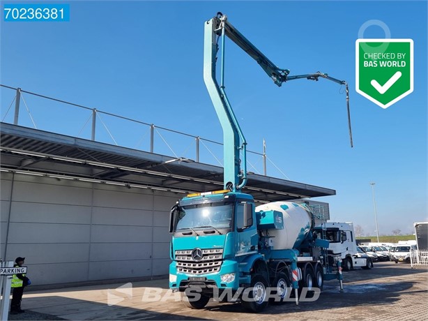 2017 MERCEDES-BENZ AROCS 3742 Used Concrete Trucks for sale