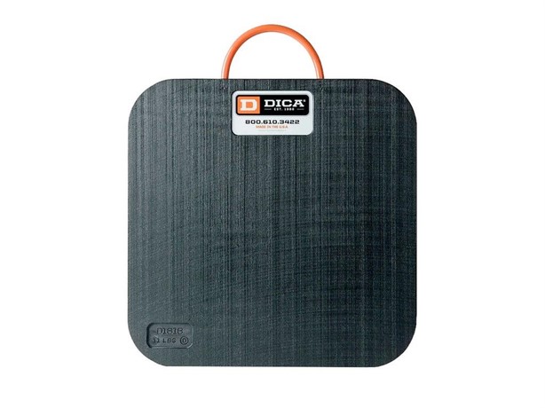 DICA D 18"X18"X1" (BLACK) New Outrigger Mat Pads and Cribbing for sale