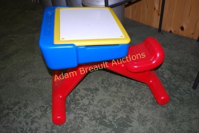 Today S Kids Plastic School Desk Adam Breault Auctions