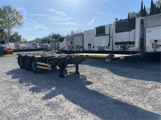 2011 LECITRAILER SEMIRIMORCHIO, PORTACONTAINERS, 3 ASSI, 13.60 M Used Skeletal Trailers for sale