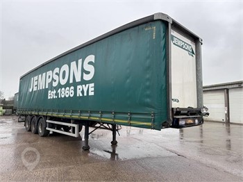 2016 MONTRACON TRI AXLE Used Curtain Side Trailers for sale