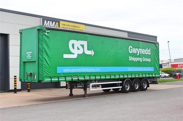 2015 SDC 3 AXLE CURTAIN SIDE Used Curtain Side Trailers for sale