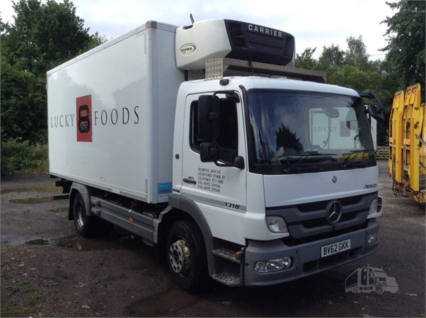 2012 MERCEDES-BENZ ATEGO 1318 Used Refrigerated Trucks for sale