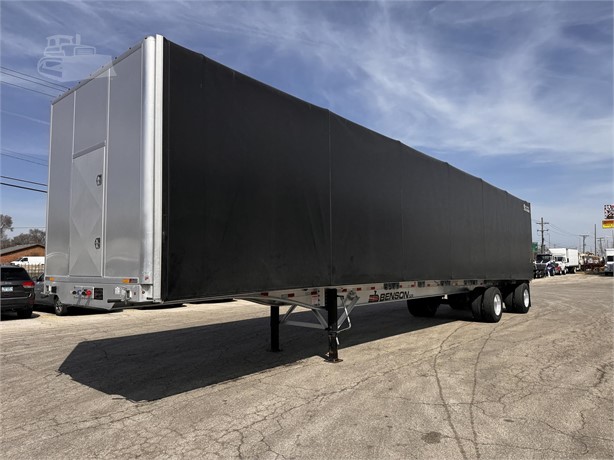 2023 BENSON FLCVBAL Used Curtain Side / Roll Tarp Trailers for sale