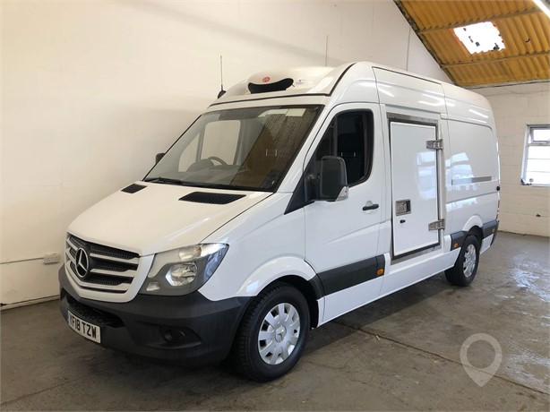 2018 MERCEDES-BENZ SPRINTER 514 Used Box Refrigerated Vans for sale