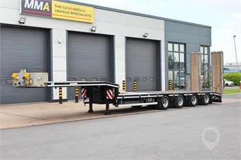 2022 FAYMONVILLE MAX 4 AXLE NON-EXTENDABLE LOW LOADER TRAILER Used Low Loader Trailers for sale