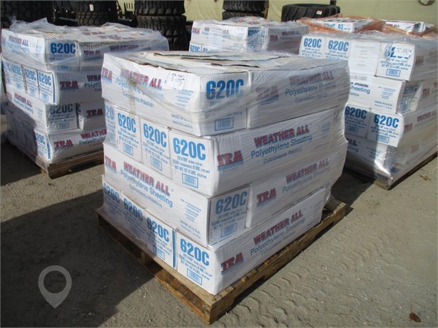 (20) ROLLS WEATHER ALL  POLYETHYLENE  SHEETING Used Other Building Materials Building Supplies auction results