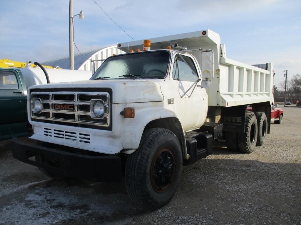 1984 GMC  7000 DSL Dump  Truck  Graber Auctions