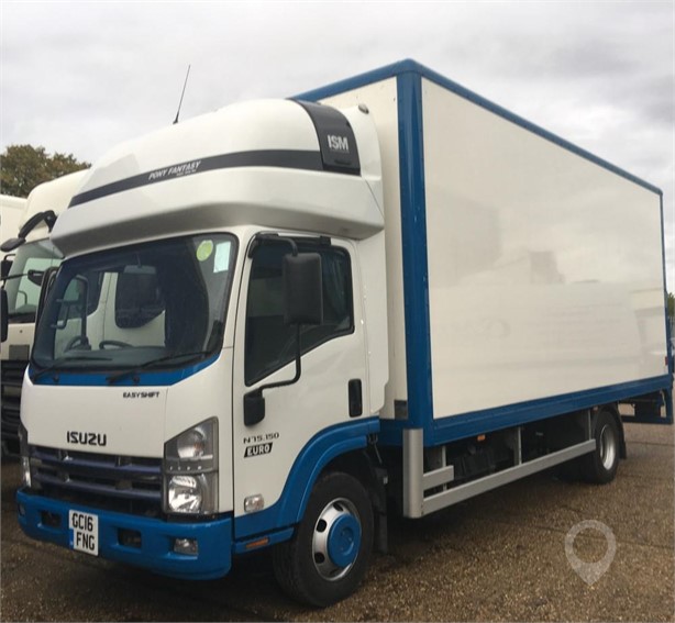 2016 ISUZU N75.190 Used Box Trucks for sale