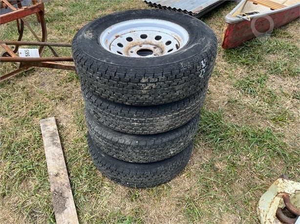 (4) 205/70R15 TRAILER TIRES Used Other auction results