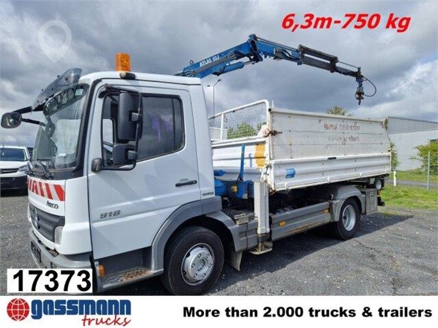 2008 MERCEDES-BENZ ATEGO 818 Used Tipper Trucks for sale