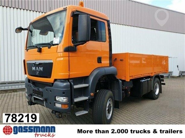 2009 MAN TGS 18.360 Used Dropside Flatbed Trucks for sale