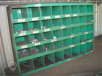 #148 - 2 BOLT BINS INCLUDING ASSORTED BOLTS Used Racks / Shelves Shop / Warehouse auction results