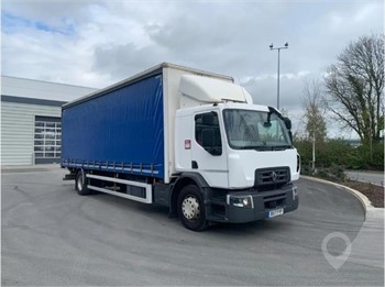 2017 RENAULT D18 Used Curtain Side Trucks for sale