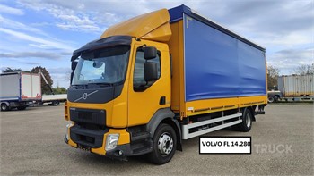 2019 VOLVO FL280 Gebraucht Planverdeck LKW zum verkauf