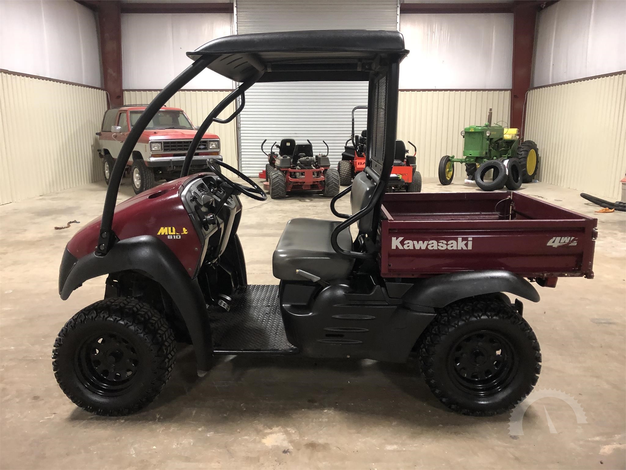 Kawasaki Mule 610 Auction Results 6 Listings Auctiontime Com Page 1 Of 1