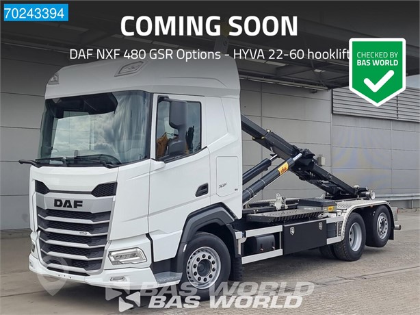 2024 DAF XF480 New Hook Loader Trucks for sale