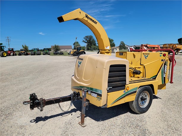 2008 VERMEER BC1000XL Used Towable Wood Chippers for sale