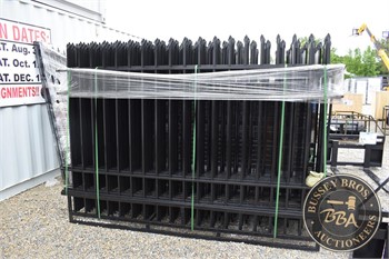 AGT INDUSTRIAL IRON FENCING Used Fencing Building Supplies upcoming auctions