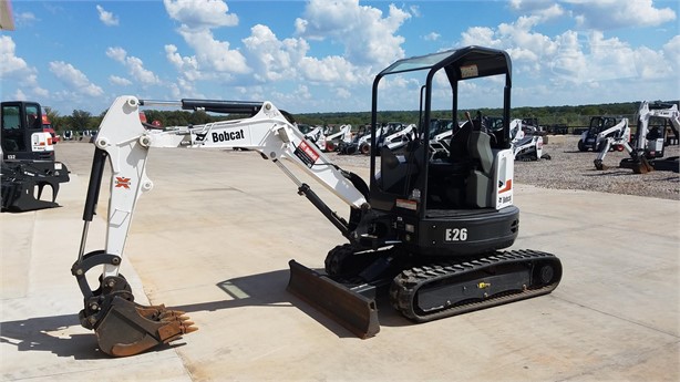 BOBCAT E26 Used Mini (up to 12,000 lbs) Excavators for rent
