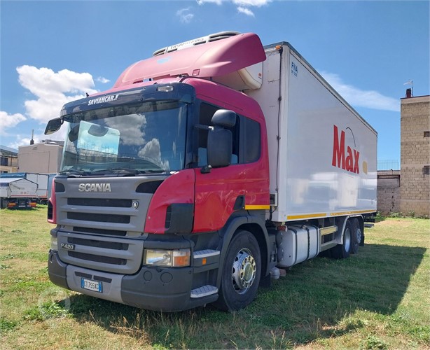 2007 SCANIA P420 Used Refrigerated Trucks for sale