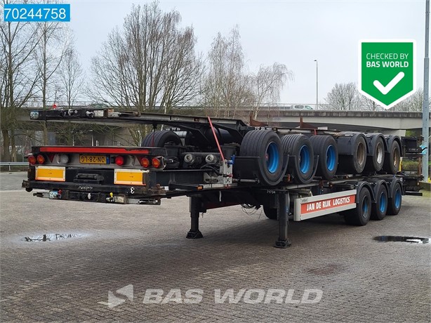 2011 HERTOGHS O3 45 Ft 3 axles 3 units 45 Ft more available Used Skeletal Trailers for sale