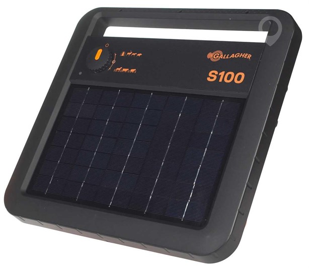 GALLAGHER S100 SOLAR FENCE ENERGIZER New Fencing Building Supplies for sale