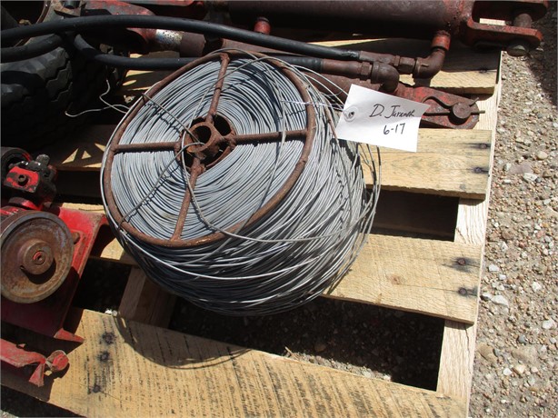 ELECTRIC WIRE SPOOL FULL Used Fencing Building Supplies auction results