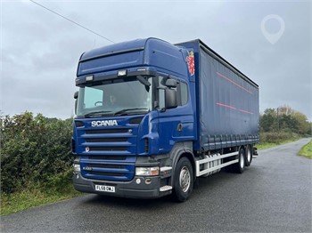 2008 SCANIA R420 Used Curtain Side Trucks for sale