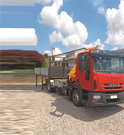2016 IVECO EUROCARGO 120E21 Used Crane Trucks for sale