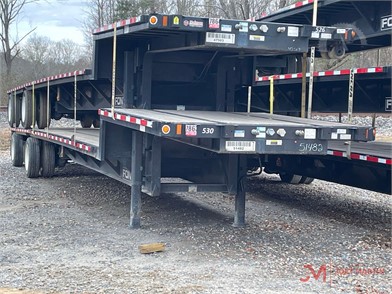 2006 FONTAINE TRAILER CO. FONTAINE TRAILER CO. 45'X96 STEEL FLATBED VIN:  13N14520863537852 - Jeff Martin Auctioneers, Inc.