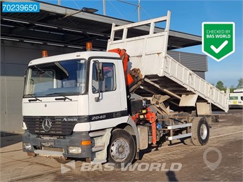 1999 MERCEDES-BENZ ACTROS 2040 Used Tipper Trucks for sale