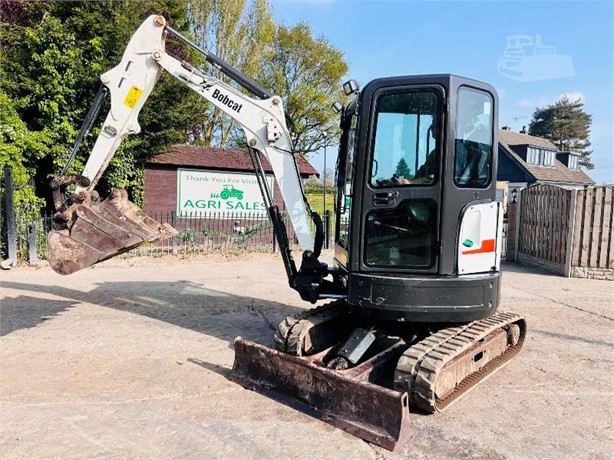 2018 BOBCAT E26EM Used Mini (up to 12,000 lbs) Excavators for sale