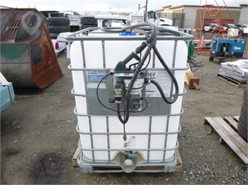 (1) 250.7L PLASTIC DEF TANK W/PUMP, HOSE & NOZZLE Used Other auction results