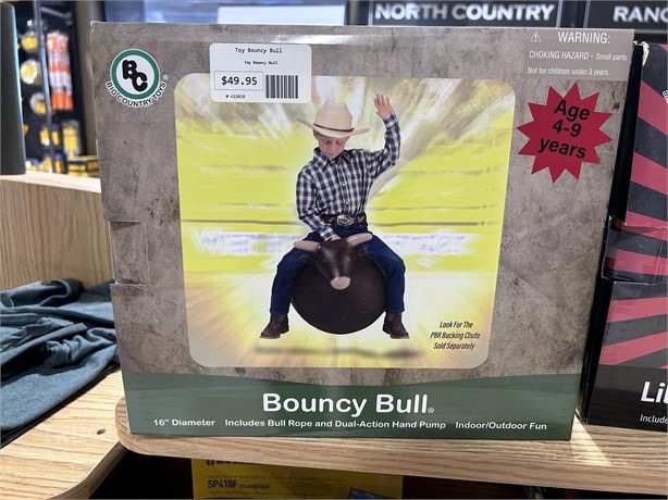 BIG COUNTRY TOYS BOUNCY BULL AGES 4-9 New Anderes Spielzeug / Hobbys zum verkauf