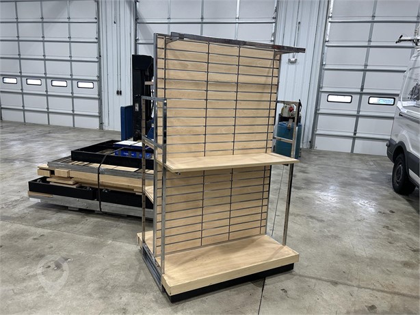 3 RETAIL SHELVING UNITS Used Racks / Shelving Business / Retail auction results
