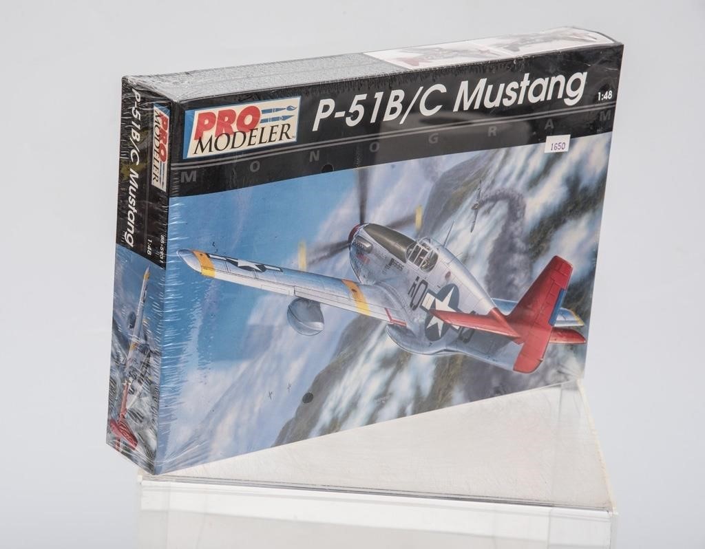 Pro Modeler P 51b C Mustang Model Plane The K And B Auction Company