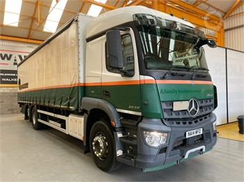 2014 MERCEDES-BENZ AROCS 2532 Used Curtain Side Trucks for sale