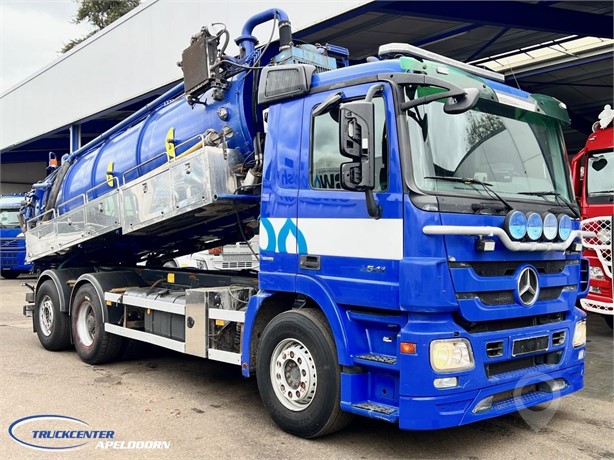 2009 MERCEDES-BENZ ACTROS 2541 Used Vacuum Municipal Trucks for sale