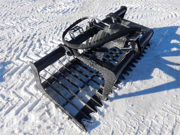 ALL-STAR 76 INCH SKID STEER BRUSH GRAPPLE New ブラシグラップル