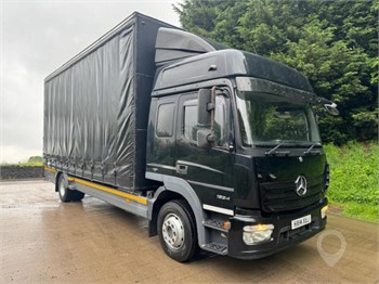2014 MERCEDES-BENZ ATEGO 1524 Used Curtain Side Trucks for sale