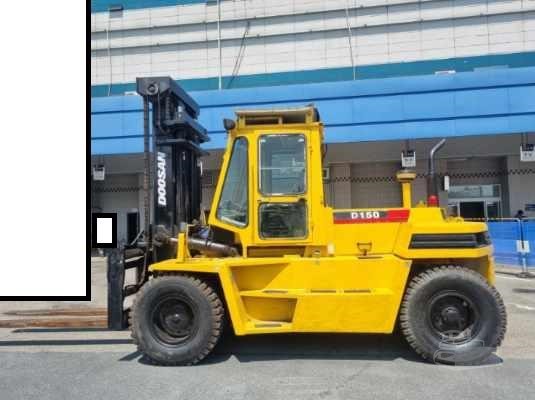 2003 DOOSAN D15S-5 Used Pneumatic Tyre Forklifts for sale