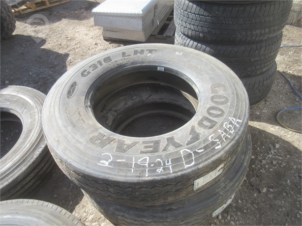 GOODYEAR 11R22.5 New Tyres Truck / Trailer Components auction results