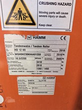 2018 HAMM HD12VV Used Smooth Drum Rollers / Compactors for sale