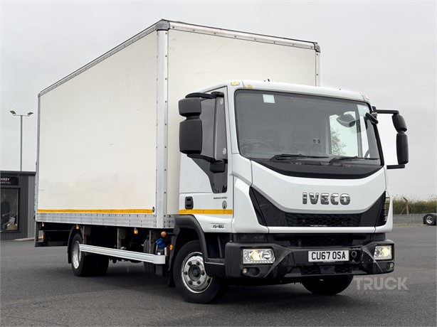 2017 IVECO EUROCARGO 75E16 Used LKW mit Kofferaufbau zum verkauf