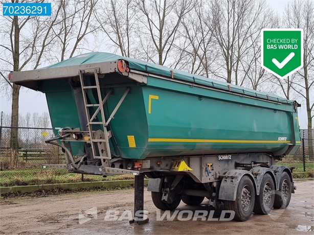 2021 SCHMITZ CARGOBULL SCB*S3D 3 AXLES 25M3 LIFTACHSE VERDECK Used Tipper Trailers for sale