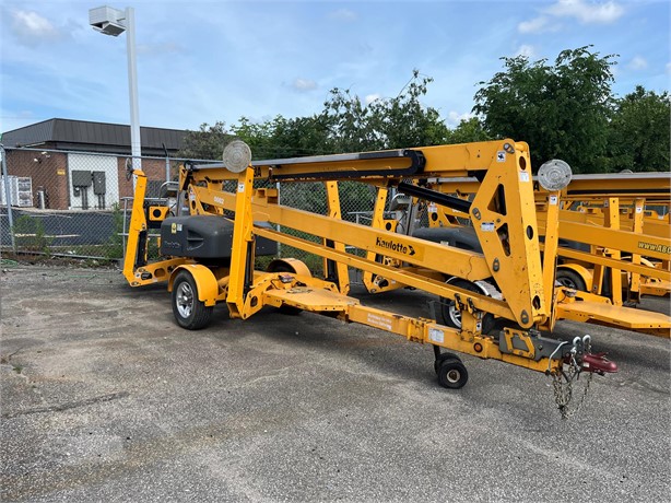 2018 HAULOTTE 5533A Used Trailer-Mounted Boom Lifts for hire